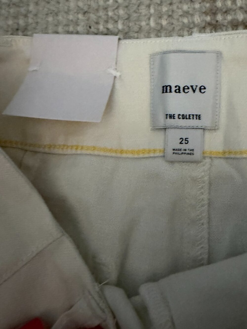 Maeve Colette European Linen Stretch Wide Leg Pants 25 NWT - Picture 6 of 6